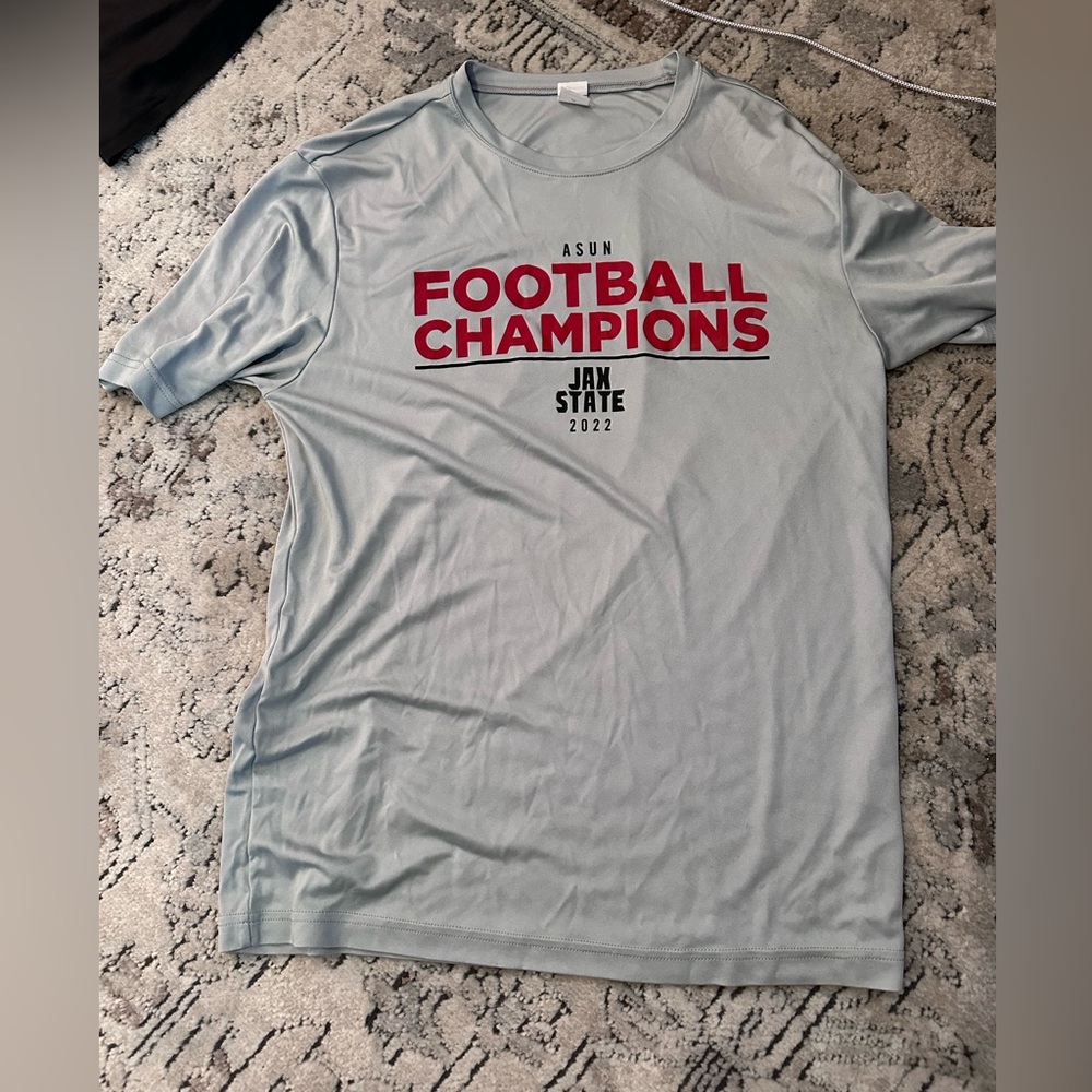 ASUN Football Champions Gray T-Shirt
